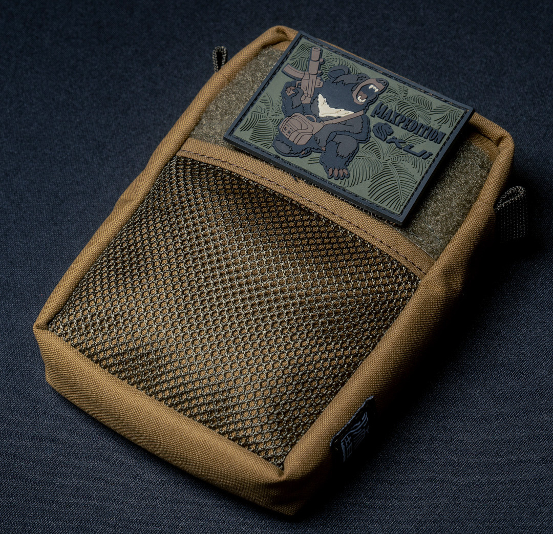 WOTANCRAFT｜2WAYポーチL｜メッシュポケット＆ベルクロ｜Armor 07