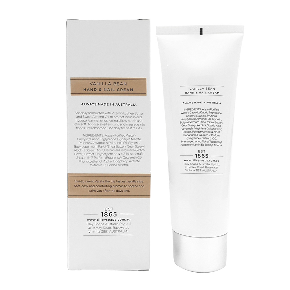 バニラビーンデラックス・ハンド&ネイルクリーム（Tilley）通販