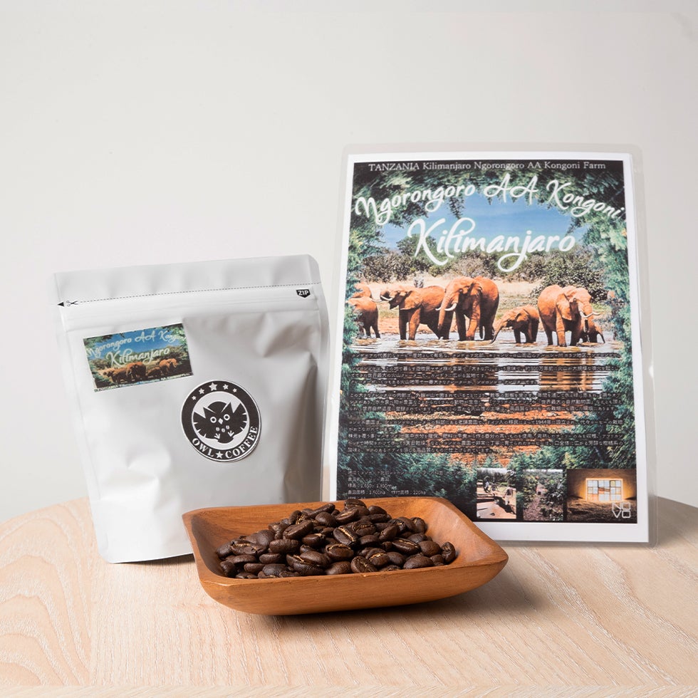 マイルド】タンザニア キリマンジャロ ンゴロンゴロ AA コンゴニ農園