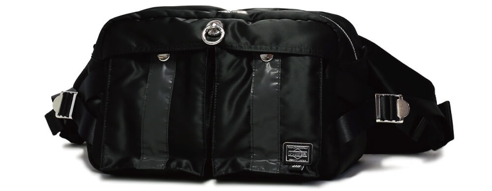 JAM HOME MADEとPORTERのコラボ第二弾。暗闇で光を反射するブラック