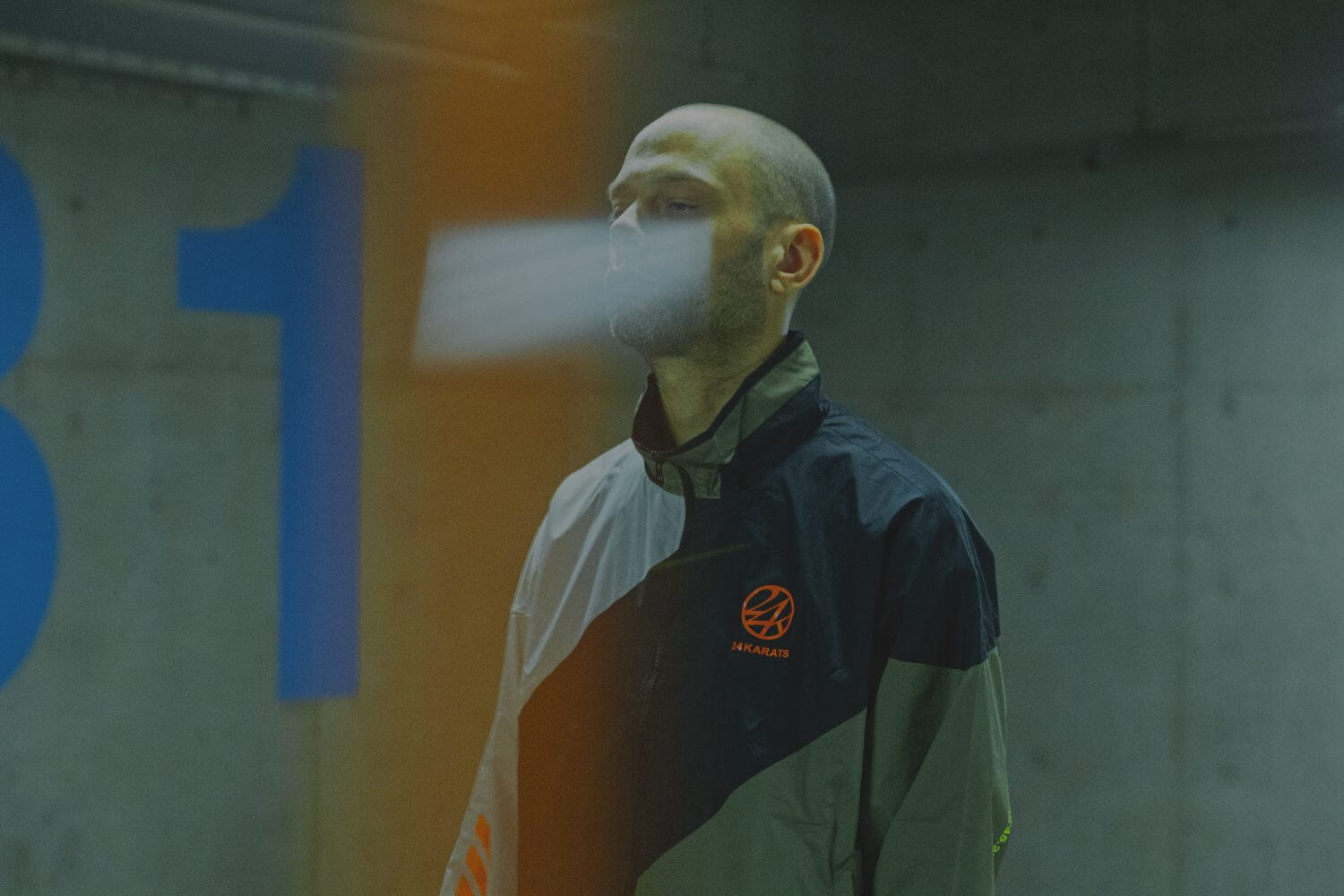 Mizuno × 24Karats × mita sneakers」のトリプルネームで、ミリタリー