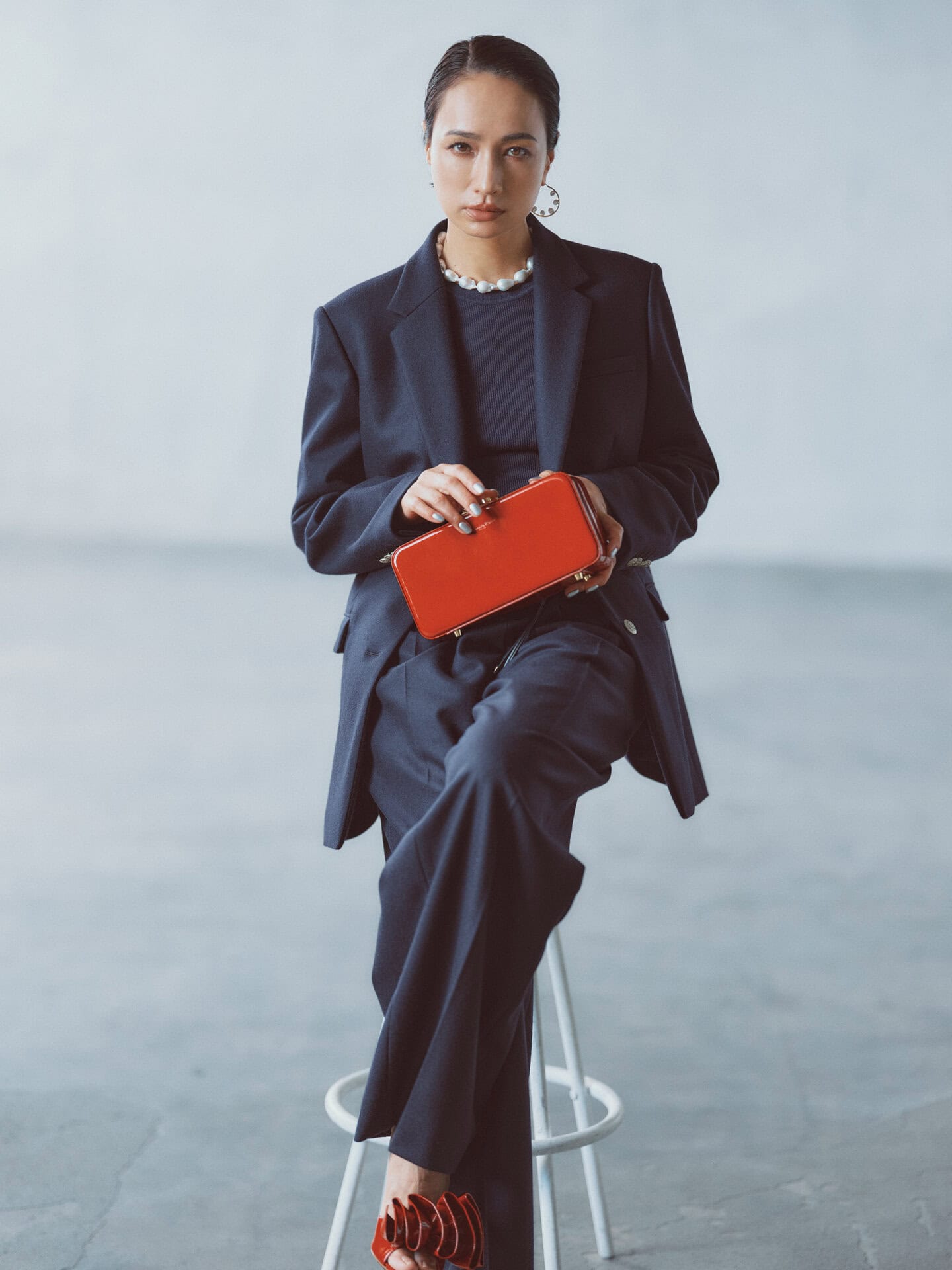 mertra セットアップネイビーかつきくん着用