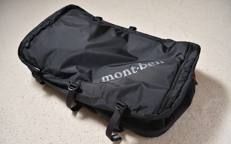 小学生キッズの修学旅行準備。リュックや服など『mont-bell（モンベル