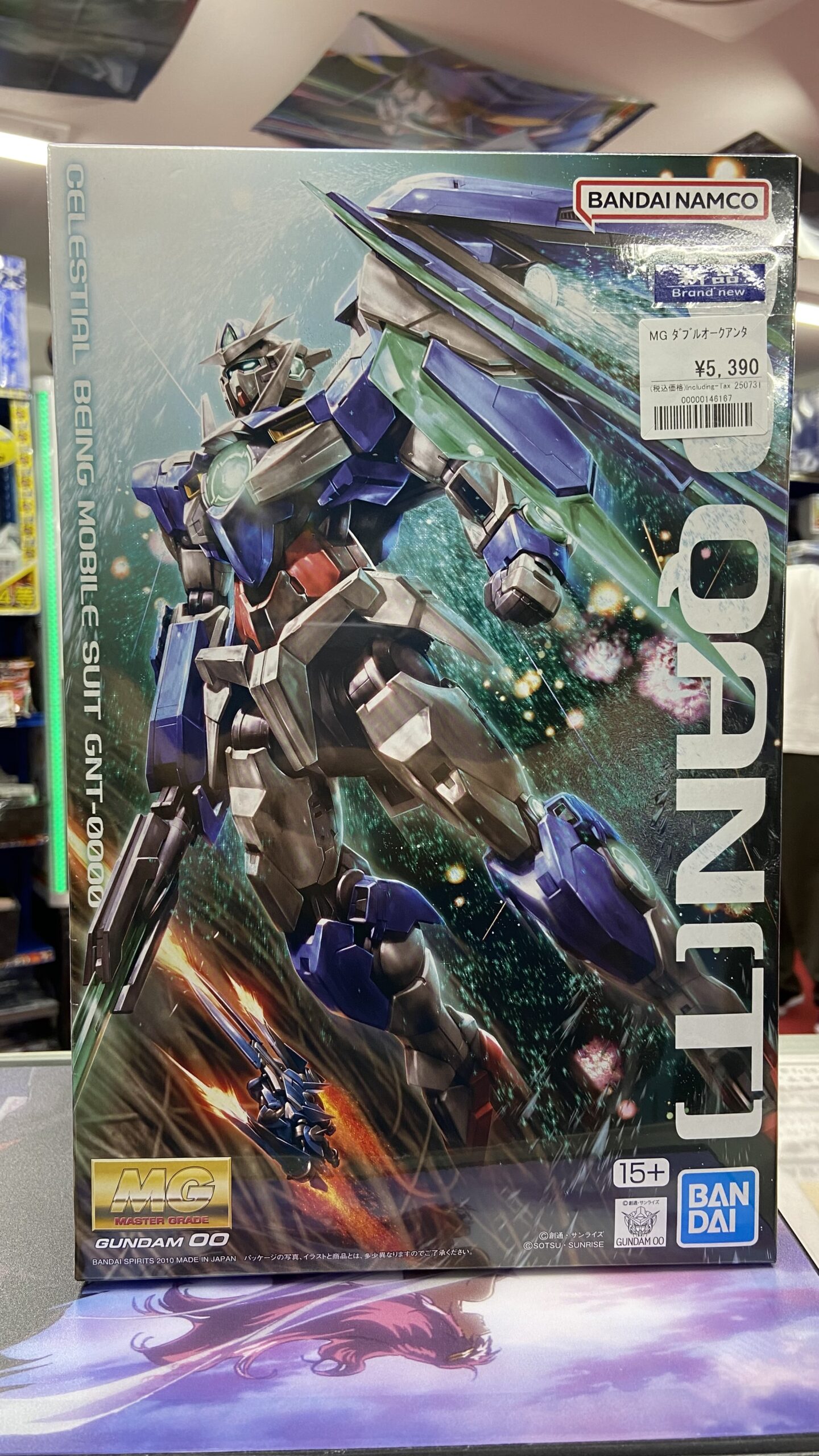 MG ダブルオークアンタや HG 各種のガンプラ 再販、入荷しました