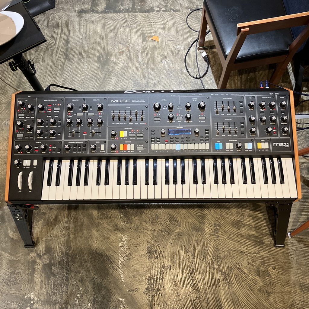試奏OK】Moogの最高峰シンセMuse、名古屋LEBENで展示中！ | OTAIRECORD