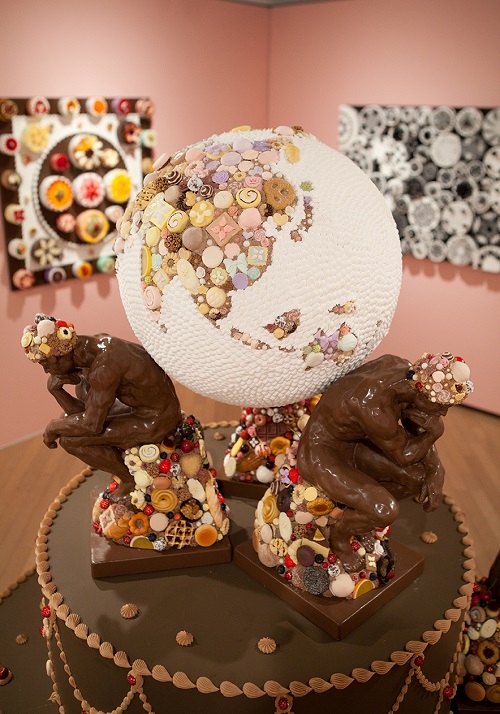 スイーツの名画・彫刻に晩餐会！ クリームたっぷり夢の世界 渡辺おさむ