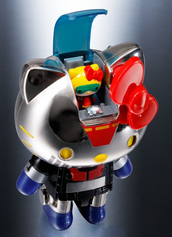 ハローキティ』と『マジンガーZ』“超合金ロボ”コラボ実現！ オリジナル