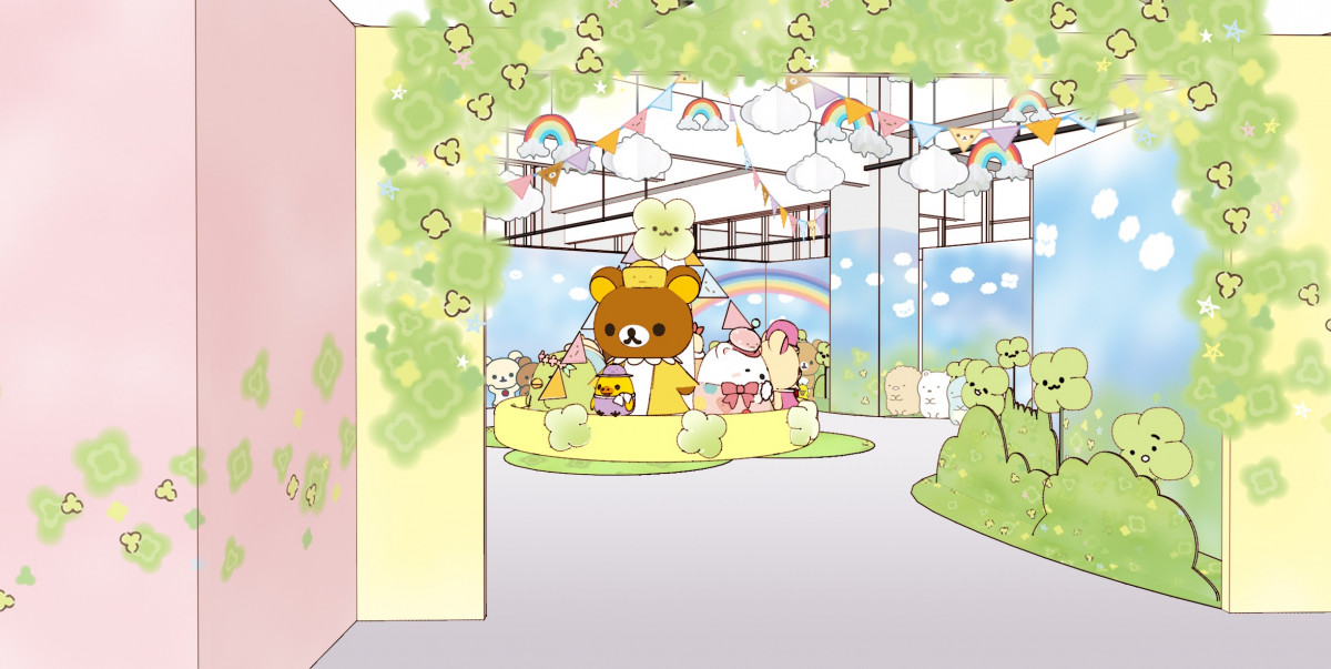 かわいいコラボの展示イベント「リラックマ&すみっコぐらし