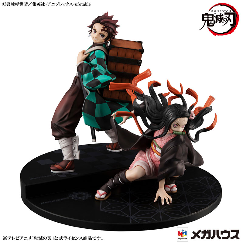 鬼滅の刃』炭治郎と禰豆子 兄弟セットのフィギュア登場！二人の