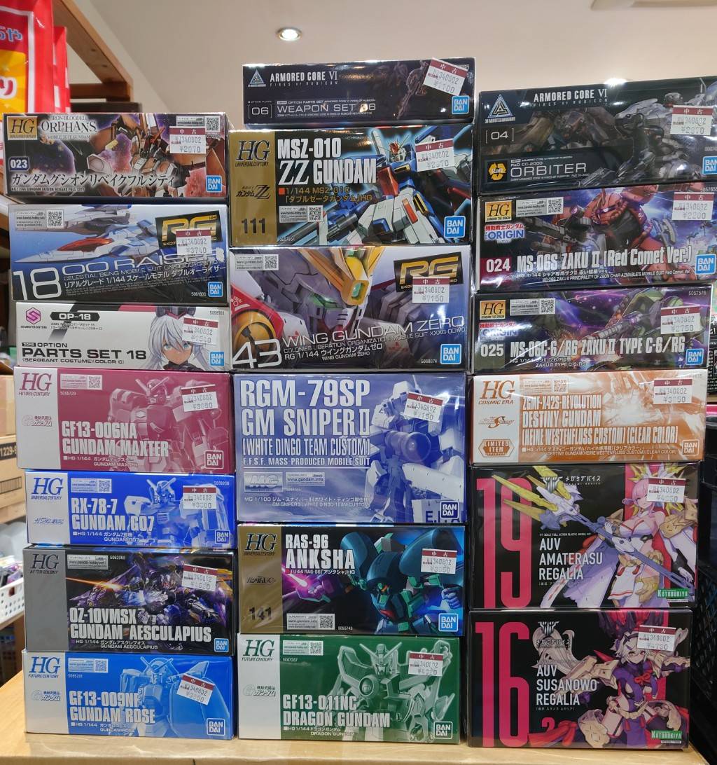 □ガンプラ他プラモデル各種入荷案内□ | おたちゅう 安曇野店（旧お宝