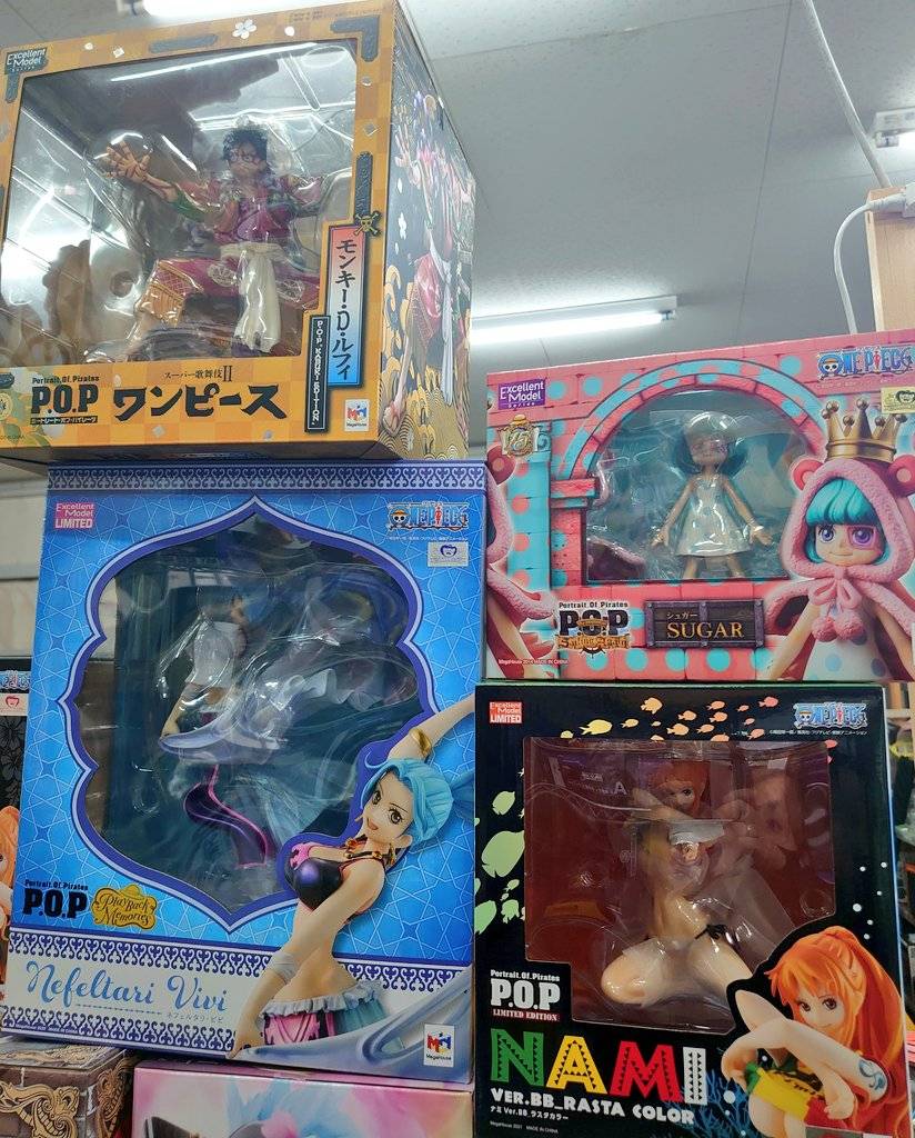 こんなの買い取りました♪《ONE PIECE POPフィギュア大量》 | お宝発見