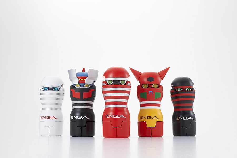 TENGAが「マジンガーZ」＆「ゲッターロボ」とコラボ 変形フィギュア