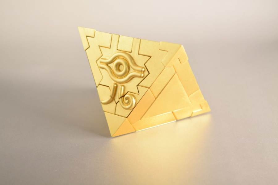 遊戯王「召喚神エクゾディア」のプラモを純金箔仕様に！神々しくてふ