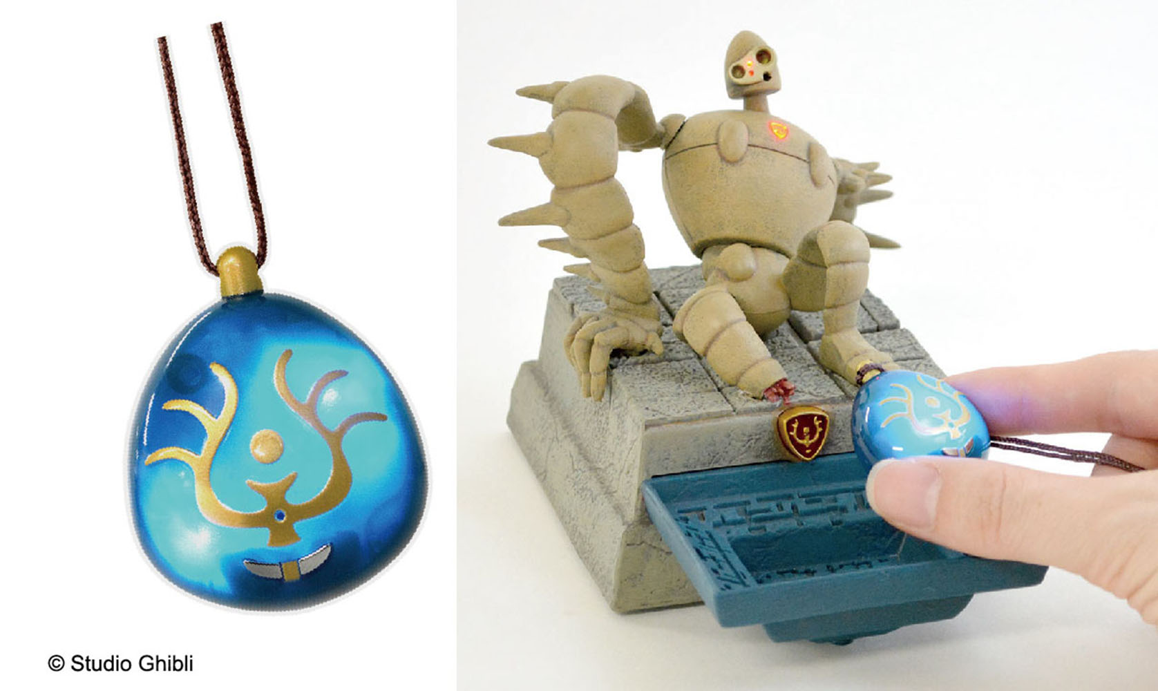 ラピュタ「飛行石」がバージョンアップ「バルス」で発する輝きがより