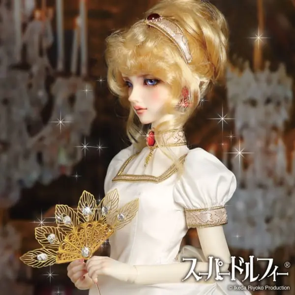 ベルサイユのばら」オスカル、アンドレがSD化 オスカルのドレスも再現