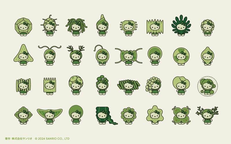 大阪万博の日本館にハローキティが登場！32種類の藻類に変身 | おたく