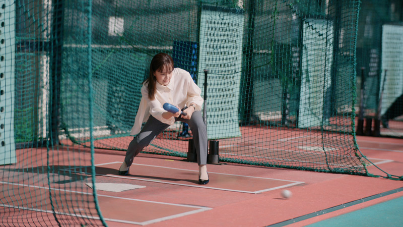 多部未華子、人生初のセーフティバントに挑戦 マクドナルド「セット500