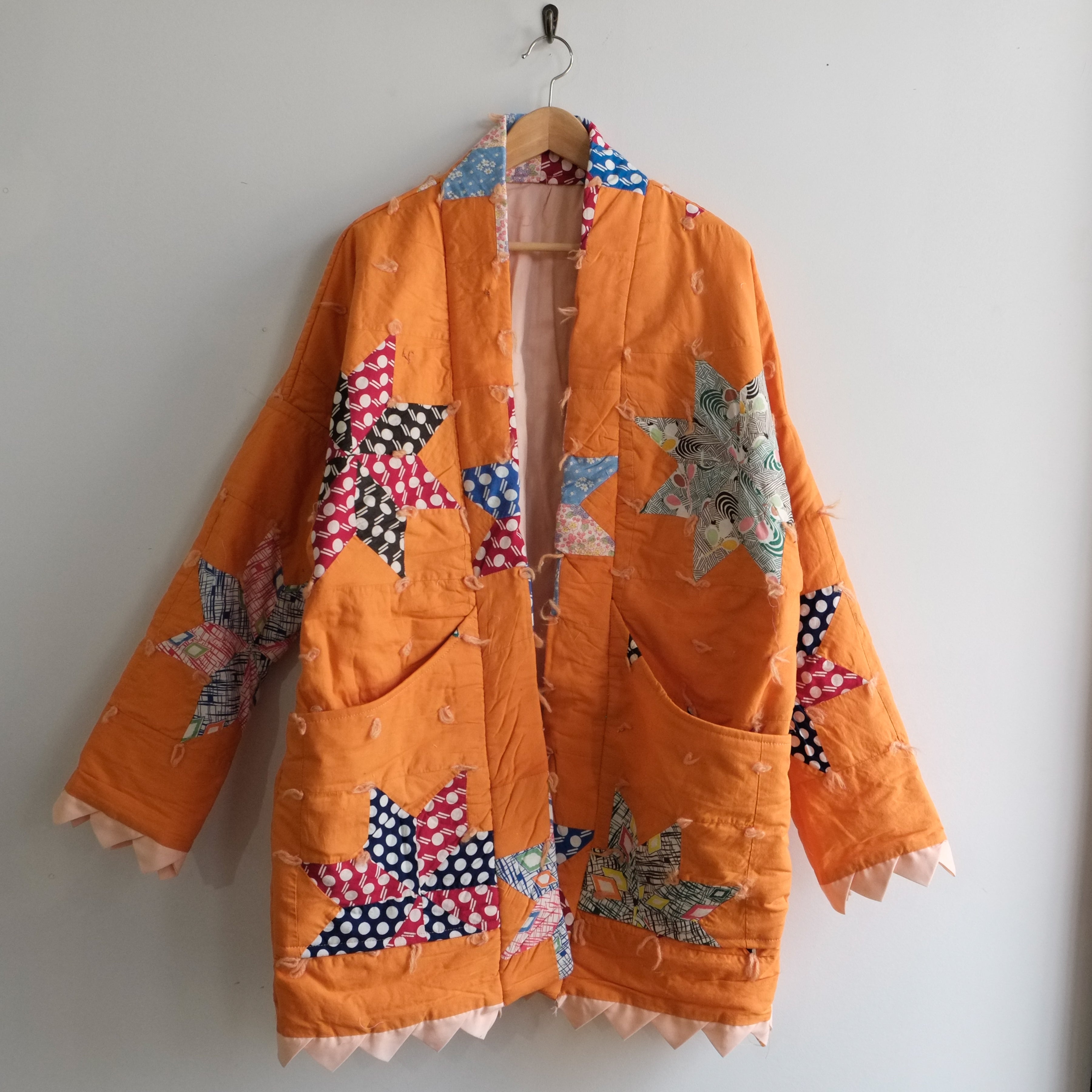 L Orange with Patchwork Stars Faith Jacket LL004 – Otto Finn