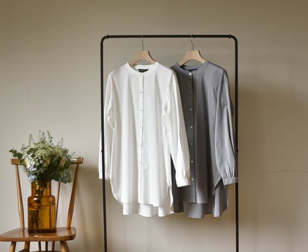 後ろギャザーのきれいめブラウス – OURHOME