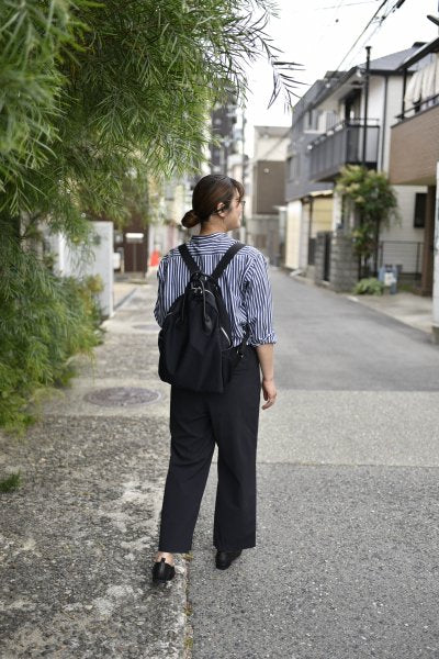 レザー持ち手の2WAYリュック – OURHOME