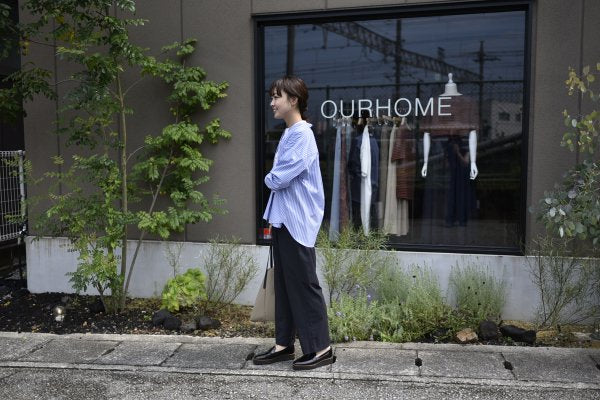 綿100%の播州織シャツ – OURHOME