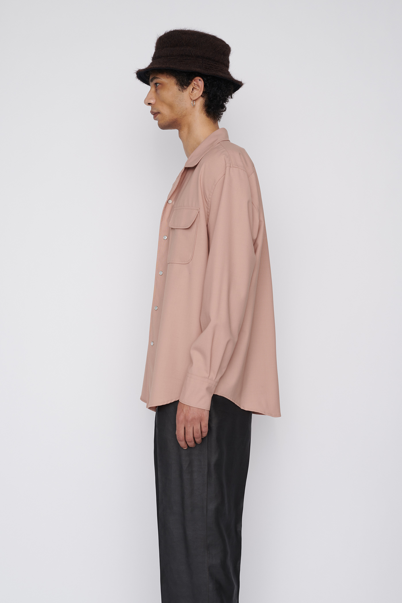 Our Legacy - Poco Shirt Dusty Pink Tech Wool