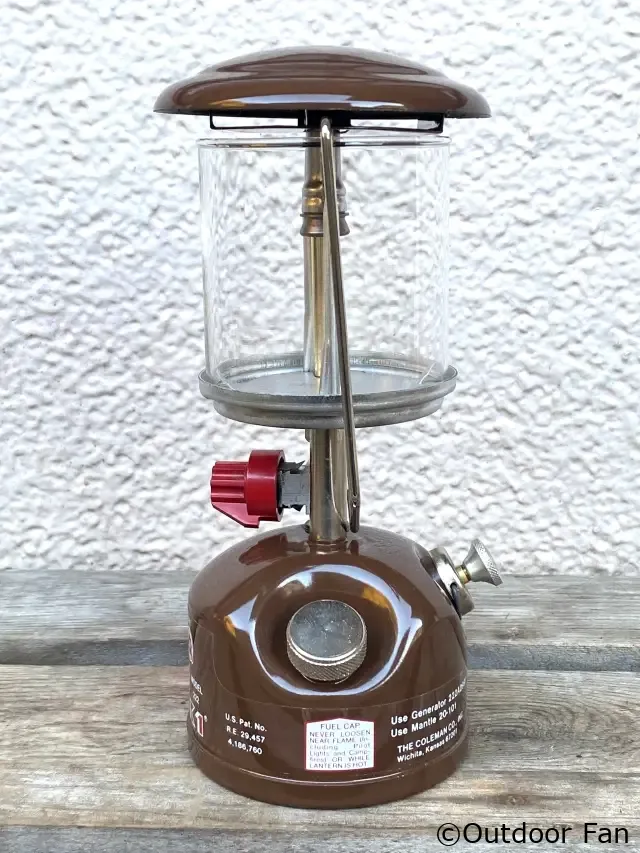 ミント品】コールマン 222 茶 1/83製 ピークワンランタン G2A