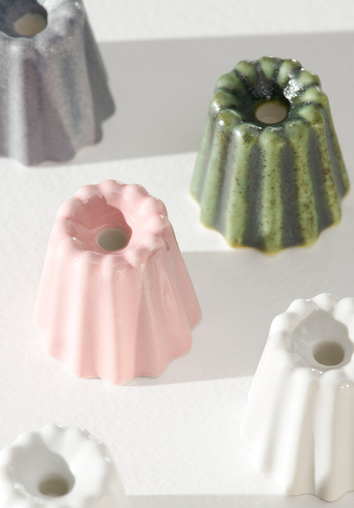 Mini Porcelain Candle Holder – OVO Things/ OVO daiktai