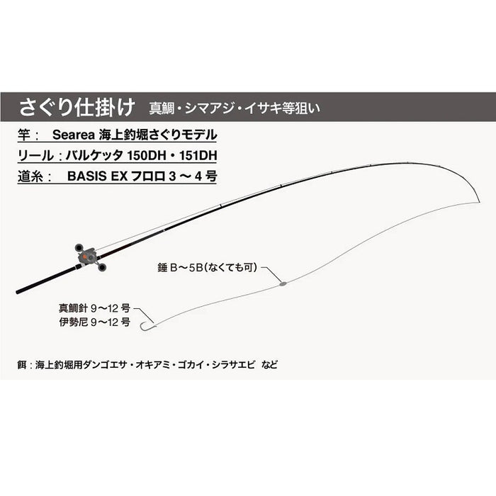 シマノ(SHIMANO) 海上釣堀竿 シーリア海上釣堀 M300さぐり - 釣具通販