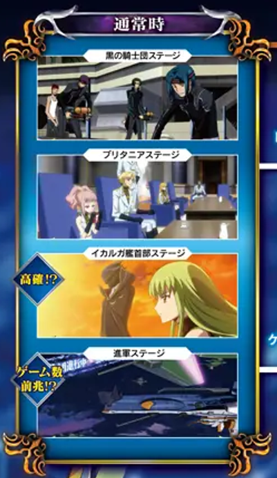 コードギアス スマスロ｜設定判別・天井・ゾーン・やめどき・リセット