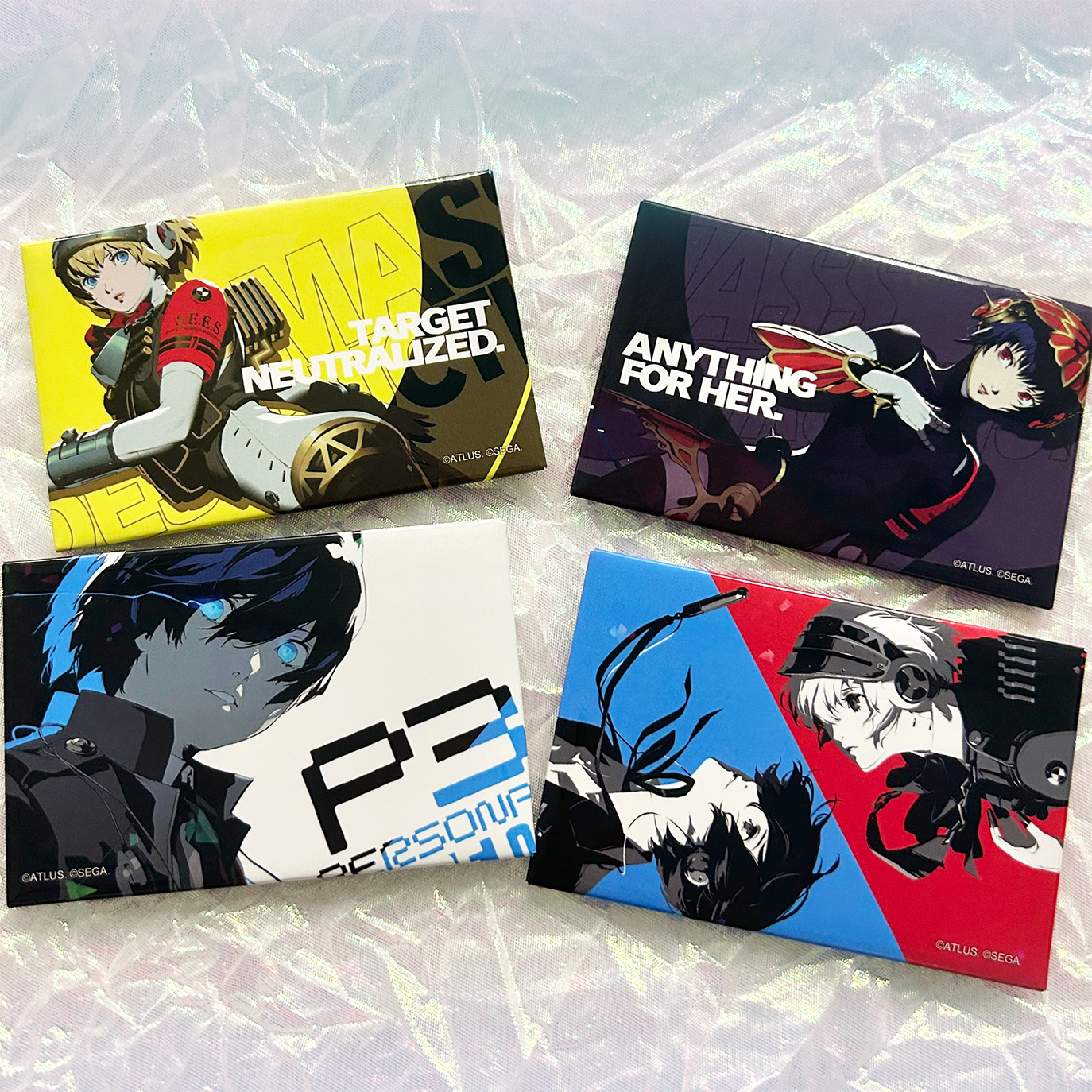 ペルソナ3 リロード: Episode Aegis』のアトラス公式グッズが登場