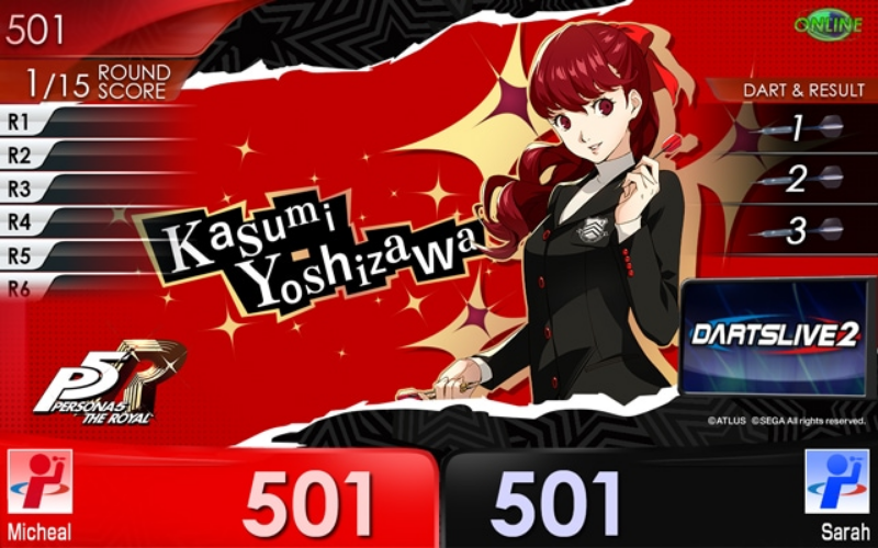ペルソナ5 タクティカ』『ペルソナ5 ザ・ロイヤル』とダーツライブの
