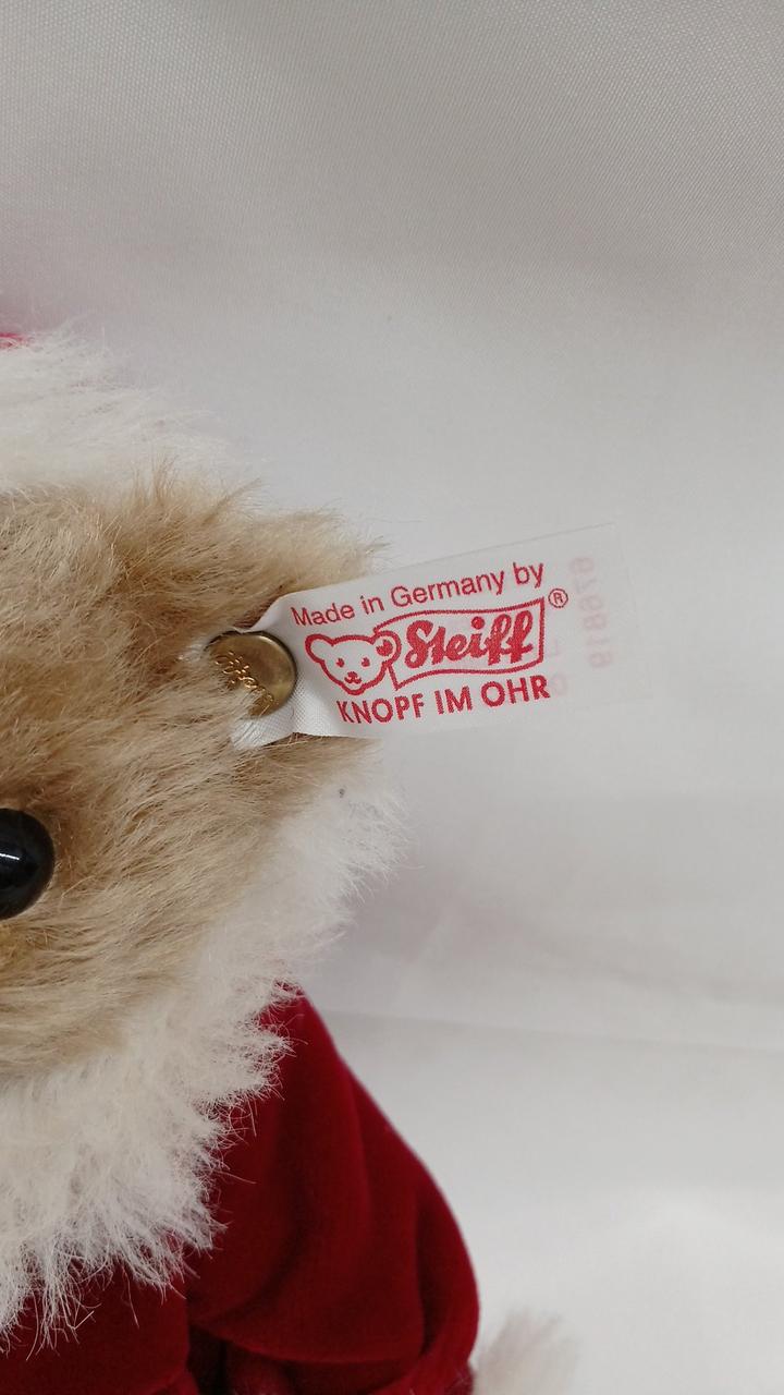 STEIFF|テディベアリトルサンタ(ぬいぐるみ)|【ハードオフ公式通販