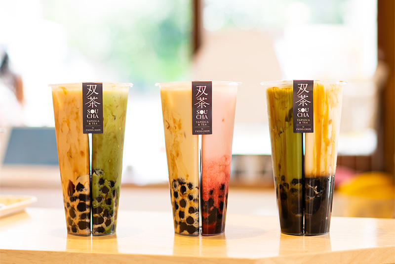 タピオカが一度で二度美味しい【限定ツインズカップ】 | 八王子ジャーニー
