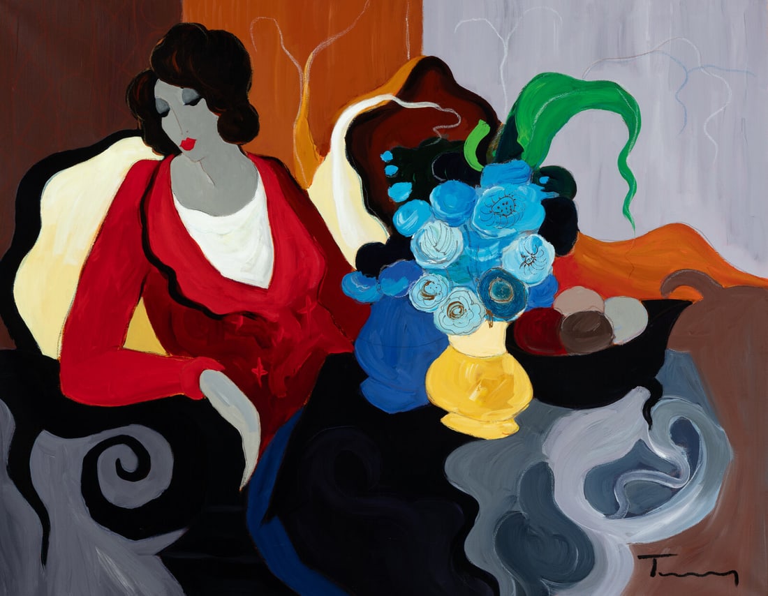 Red Hat By Tarkay (1935 2012)