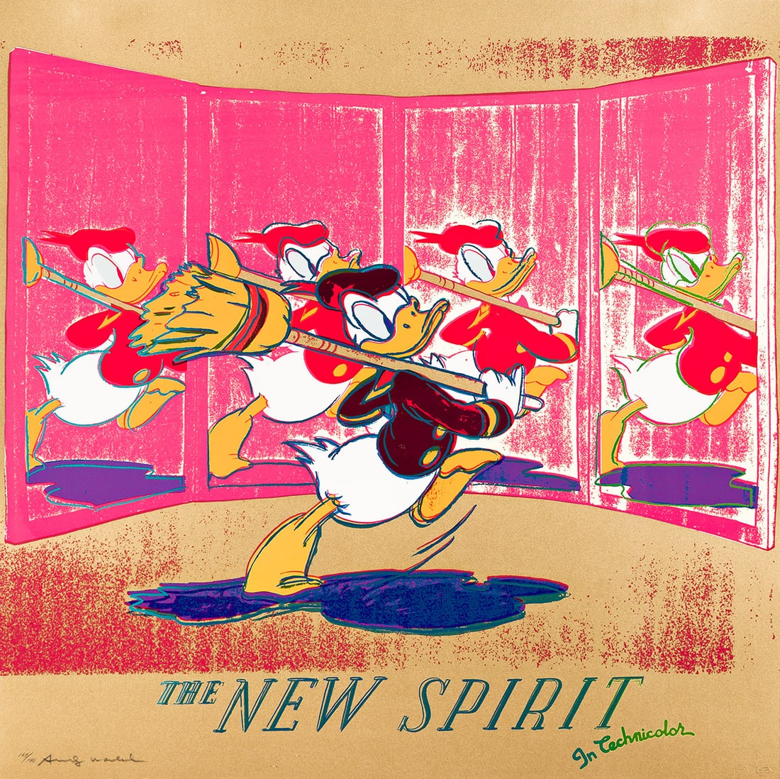 Andy Warhol (1928 1987) The New Spirit (donald Duck).