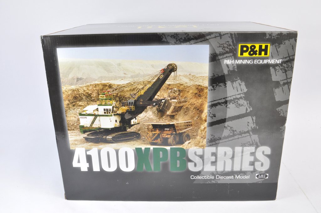 Twh 1:87 Scale P&h 4100 Xpb Mining Shovel (green And