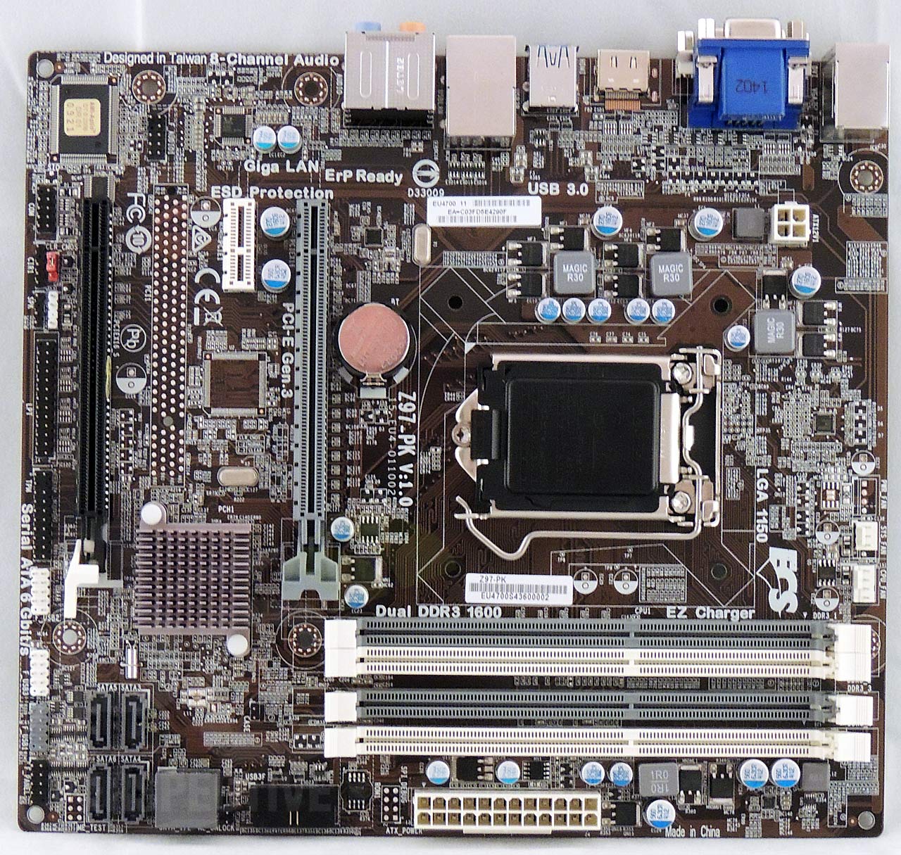 ECS Z97-PK Motherboard Review - PC Perspective