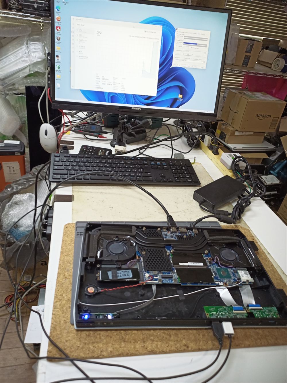 修理事例】MINISFORUM NUCXI7｜電源が入らない症状を基板修復で改善