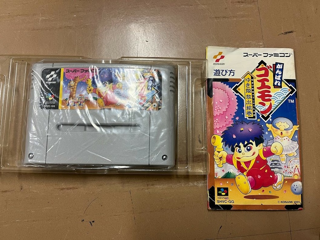 コナミ がんばれ ゴエモン ゆきひめきゅうしゅつえまき ゆき姫救出絵巻