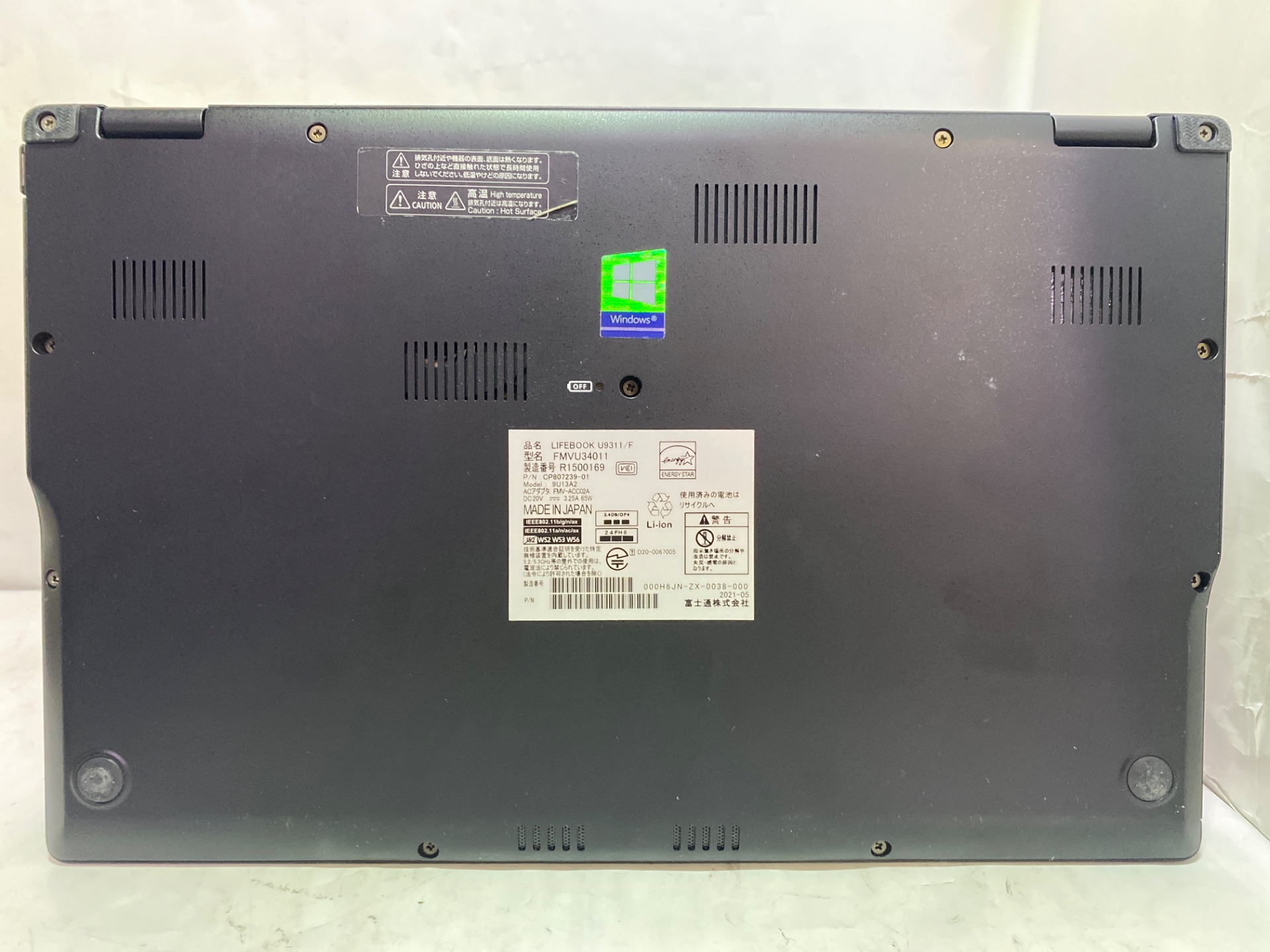 FUJITSU(富士通) LIFEBOOK U9311/F (FMVU34011)の激安通販(詳細情報