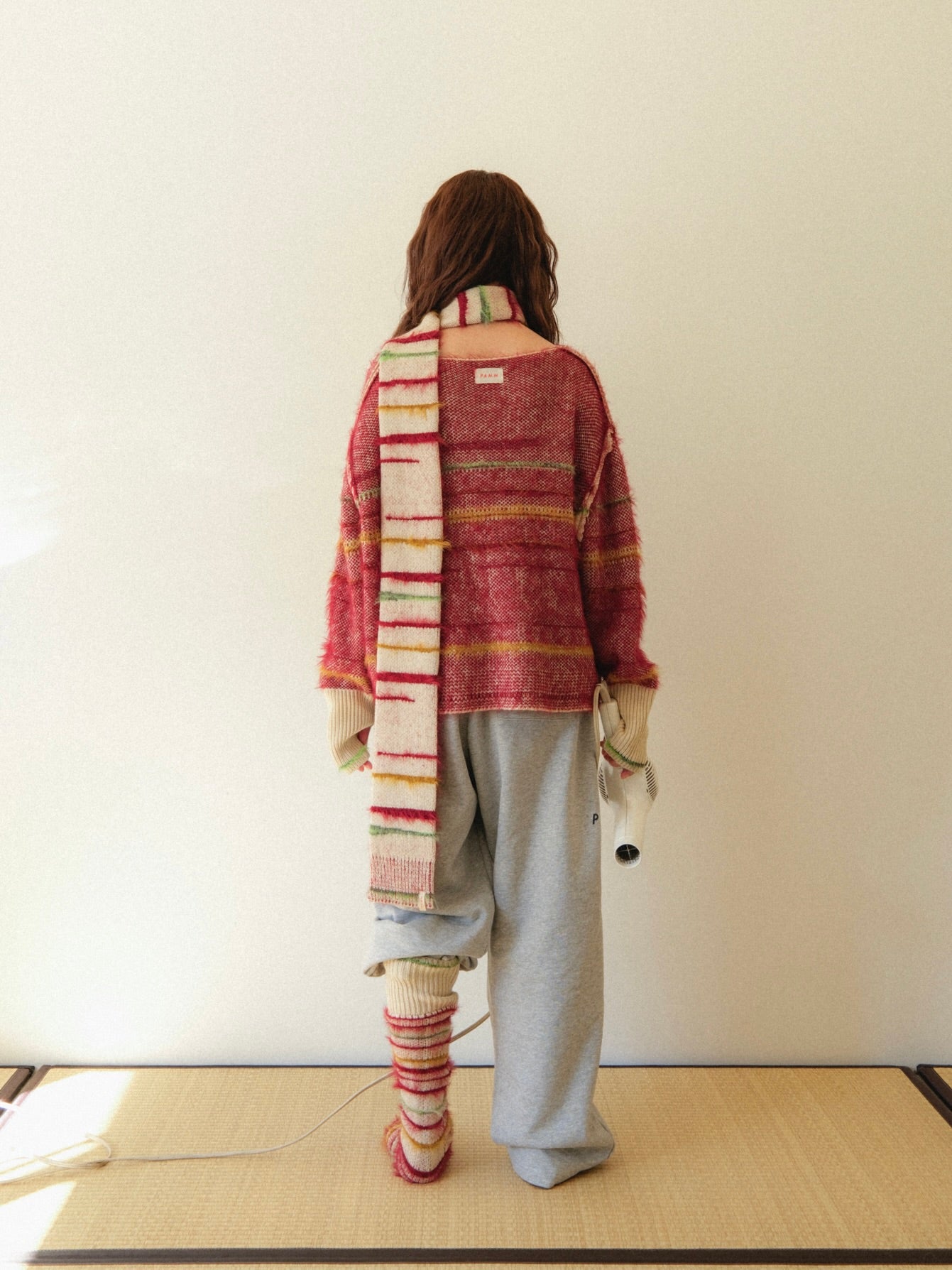 フレットボーダーニットマフラー – pamm.officialstore