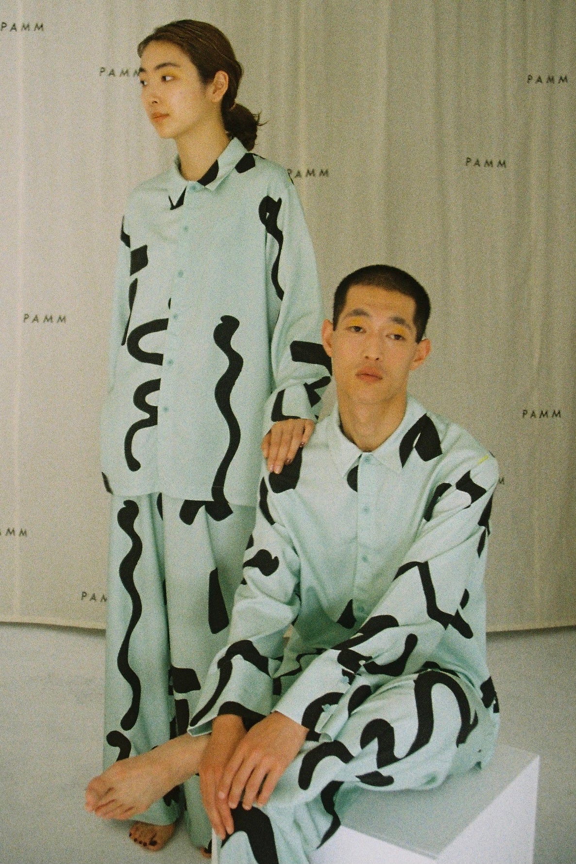 thanks sea pajamas(ミント×ブラック) – pamm.officialstore