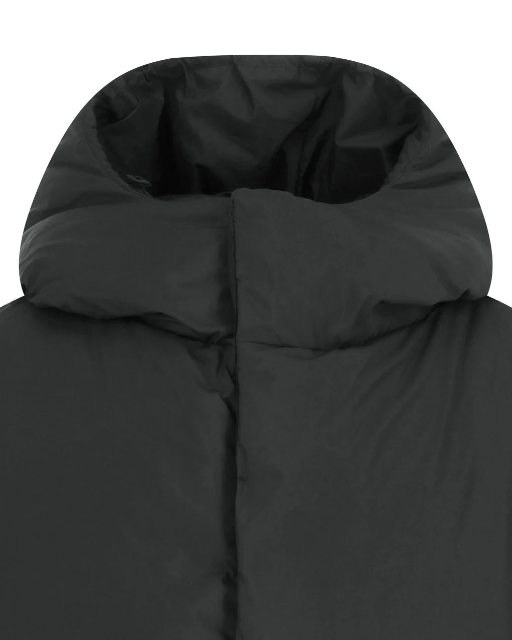 AMOMENTO】HOODED DOWN PUFFER - BLACK