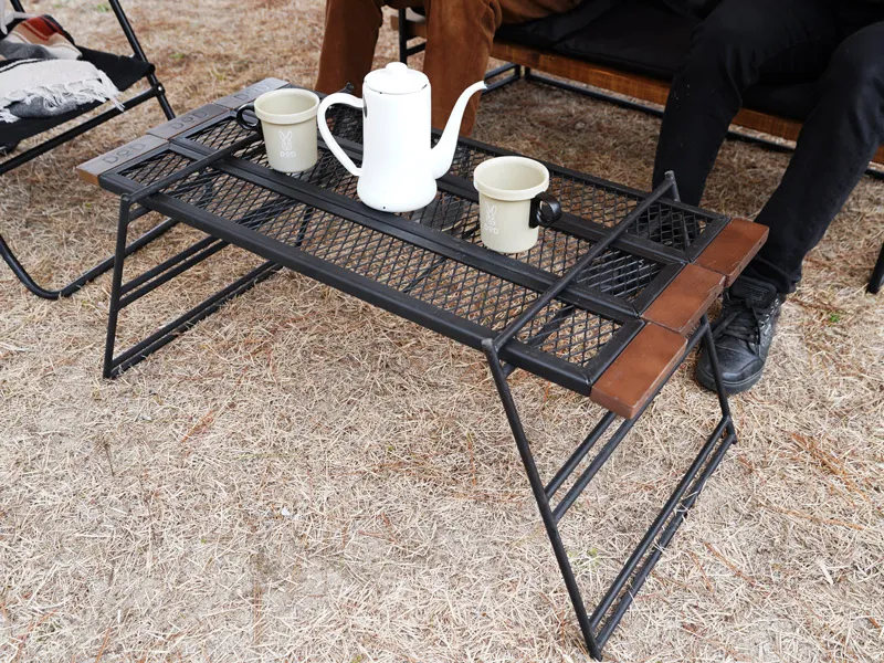 DOD】テキーラテーブル｜変形自在にアレンジ可能な究極の武骨焚き火