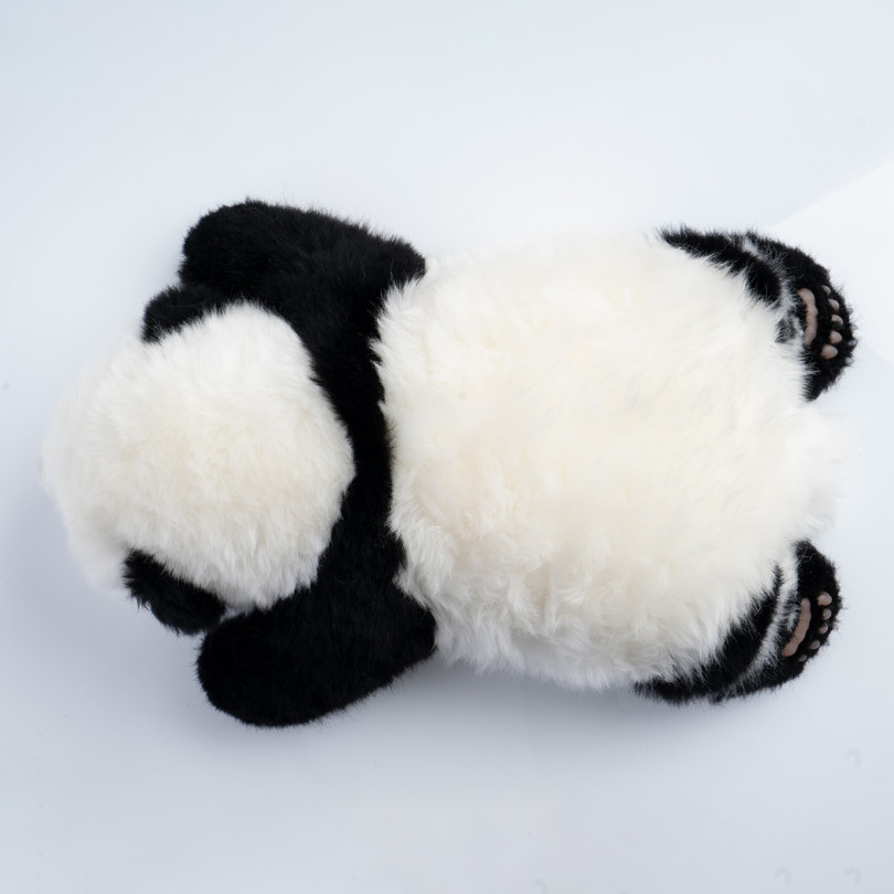 Huahua Panda Stuffed Animal 3 Months 100% Handmade Realistic Panda