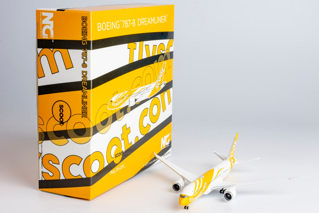 Scoot Boeing 787-8 9V-OFL NG Model 59006 Scale 1:400 – PandaFox Toys