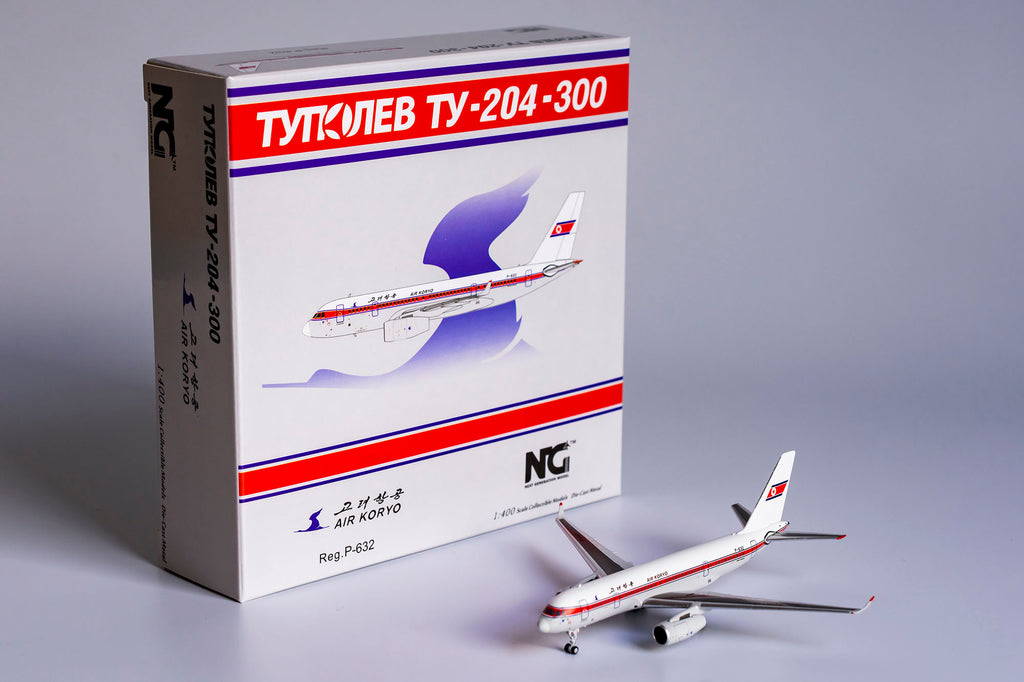 Air Koryo Tupolev Tu-204-300 P-632 NG Model 41001 Scale 1:400