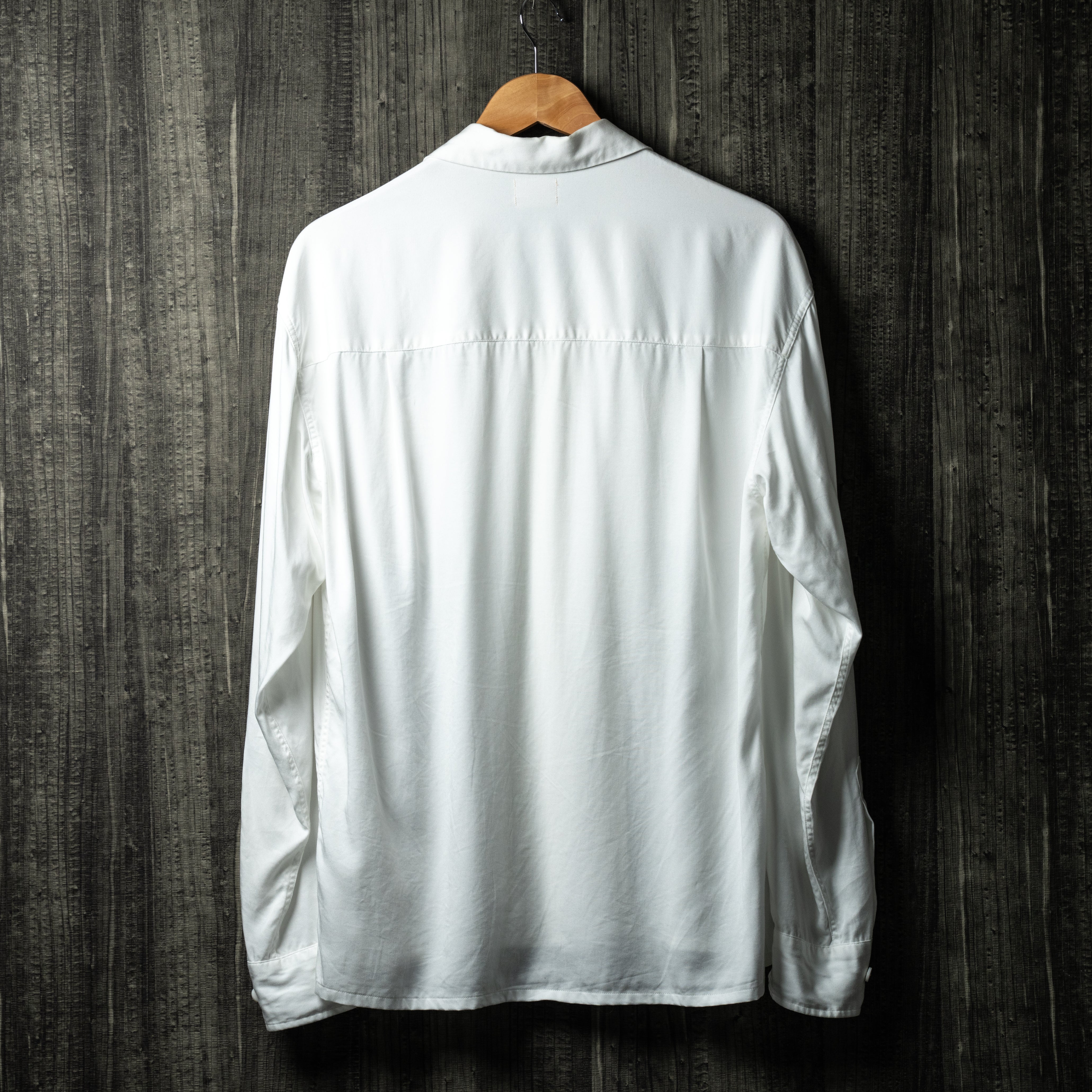 Open collar shirt ”white