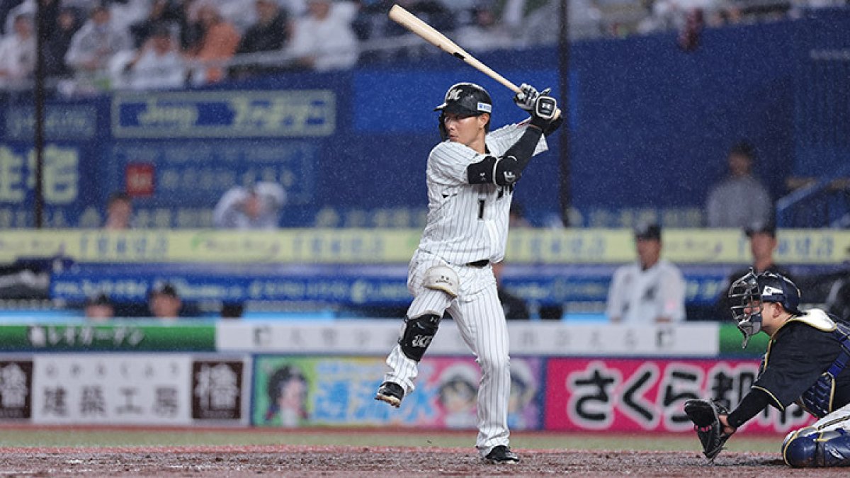 たどり着いたノーステップ打法。今季の藤原恭大はココが違う｜パ